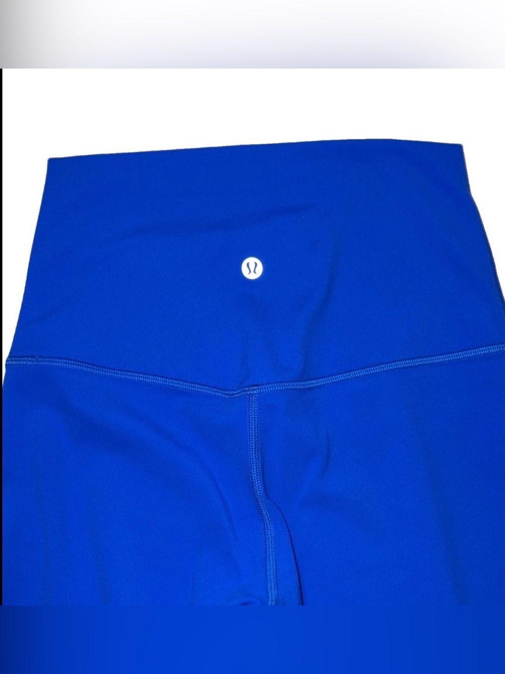 NWT LULULEMON SIZE 6 ALIGN SUPER HIGH RISE 28”L PANT AUTHENTIC CERULEAN BLUE - Picture 8 of 15